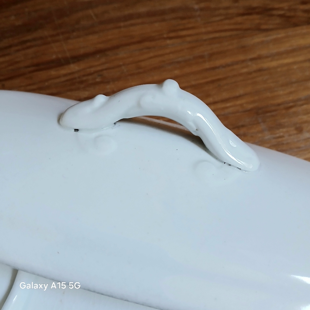 VTG Iron Stone Toothbrush Dish - Picture 2 of 9